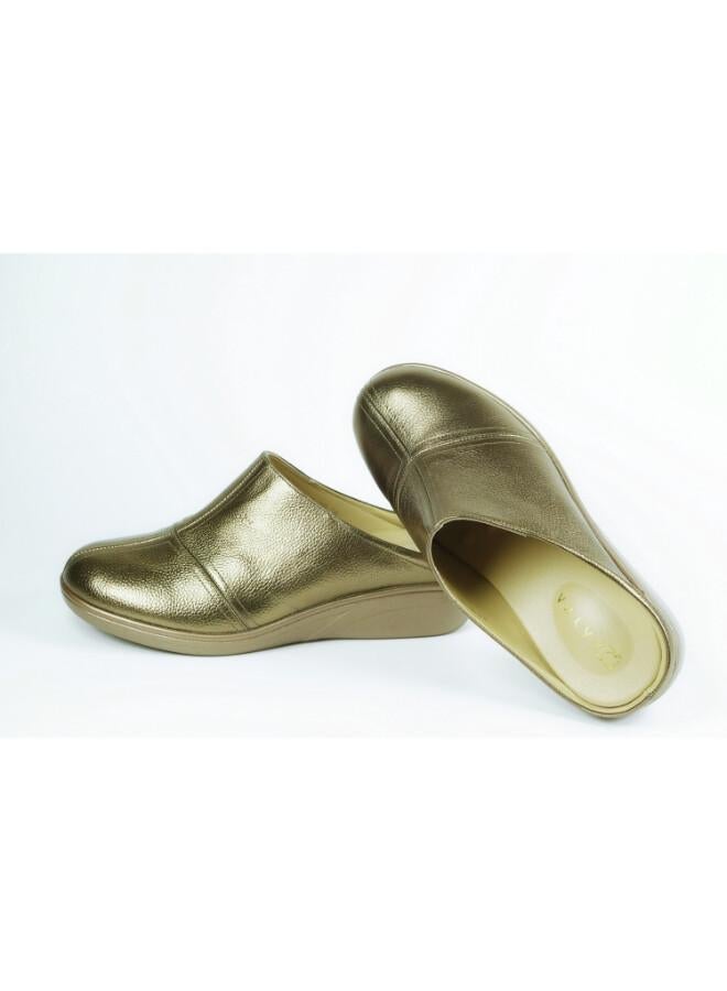ZAYNA 092-3181 Zayna Ladies Casual Slides 2418-30 Bronze - Image 4