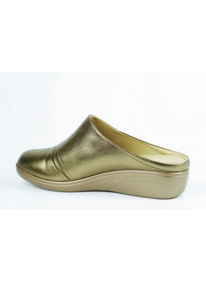 ZAYNA 092-3181 Zayna Ladies Casual Slides 2418-30 Bronze - Image 2