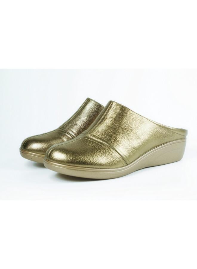 ZAYNA 092-3181 Zayna Ladies Casual Slides 2418-30 Bronze - Image 5