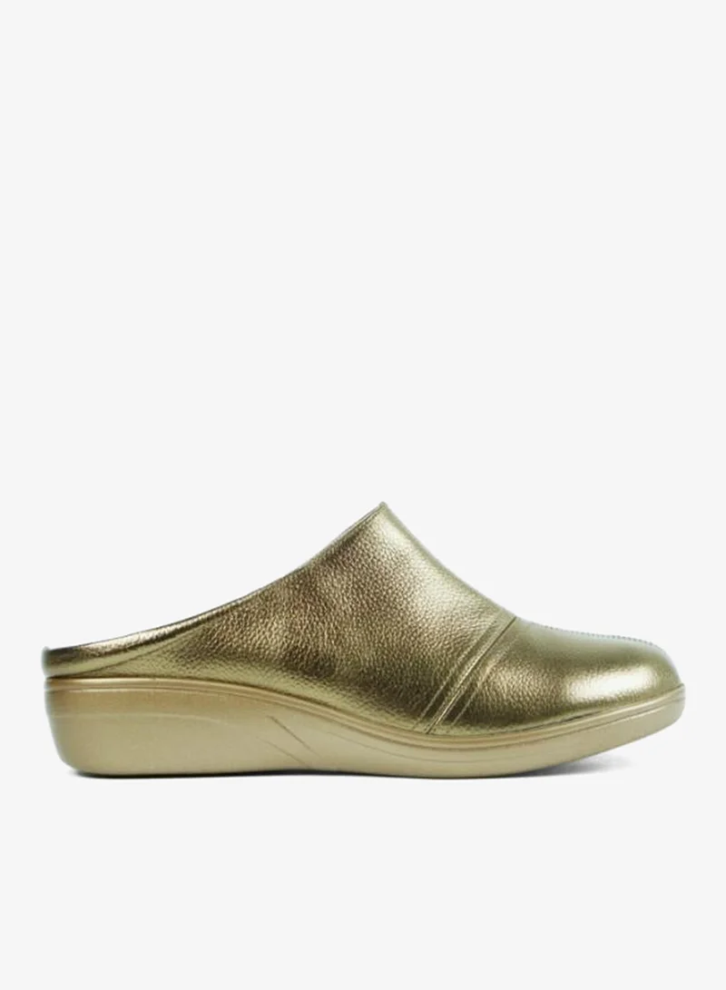 زينة صنادل زينة نسائية كاجوال برونزي