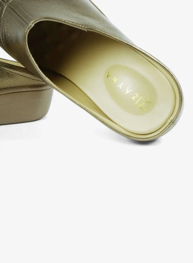 Zayna Bronze 092-3181 Zayna Ladies Casual Slides 2418-30 Bronze for Women | Best Price UAE