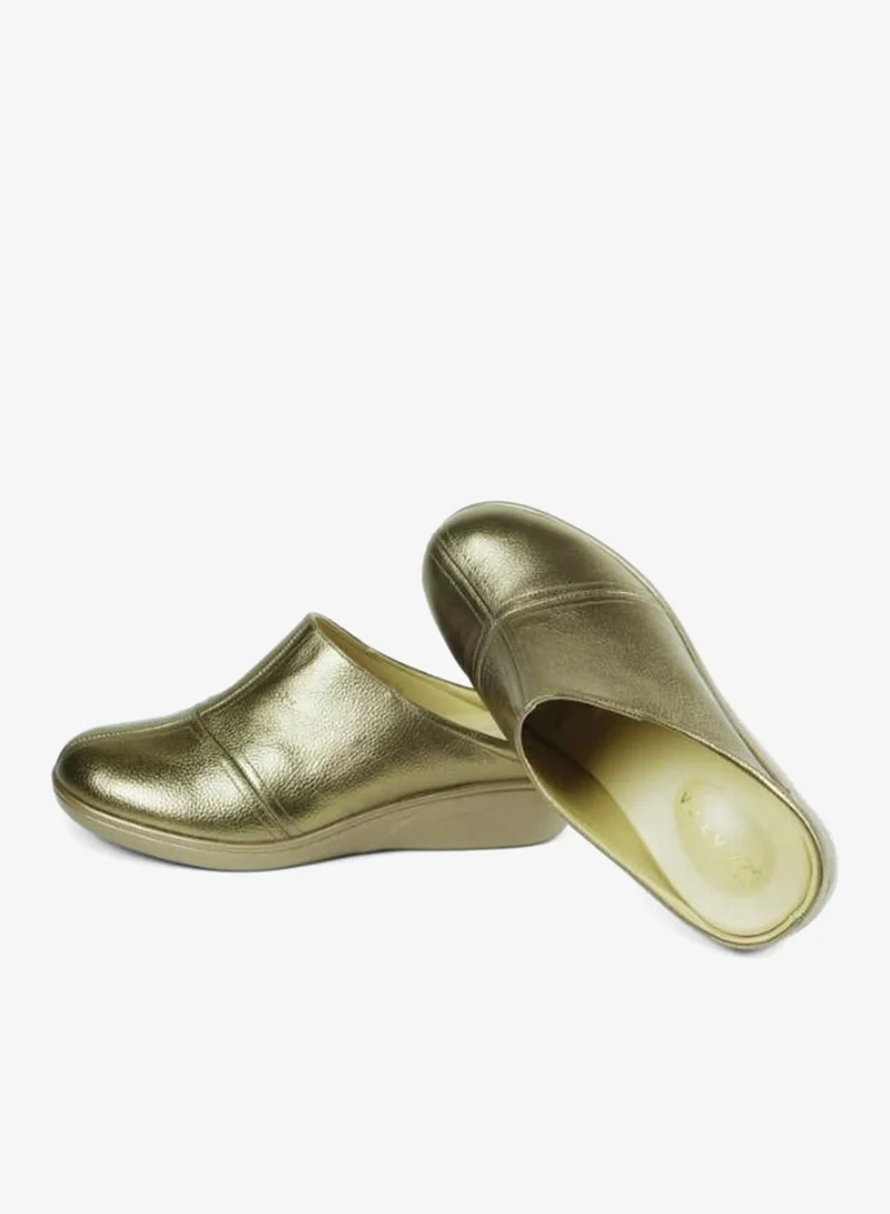 Zayna Bronze 092-3181 Zayna Ladies Casual Slides 2418-30 Bronze for Women | Best Price UAE