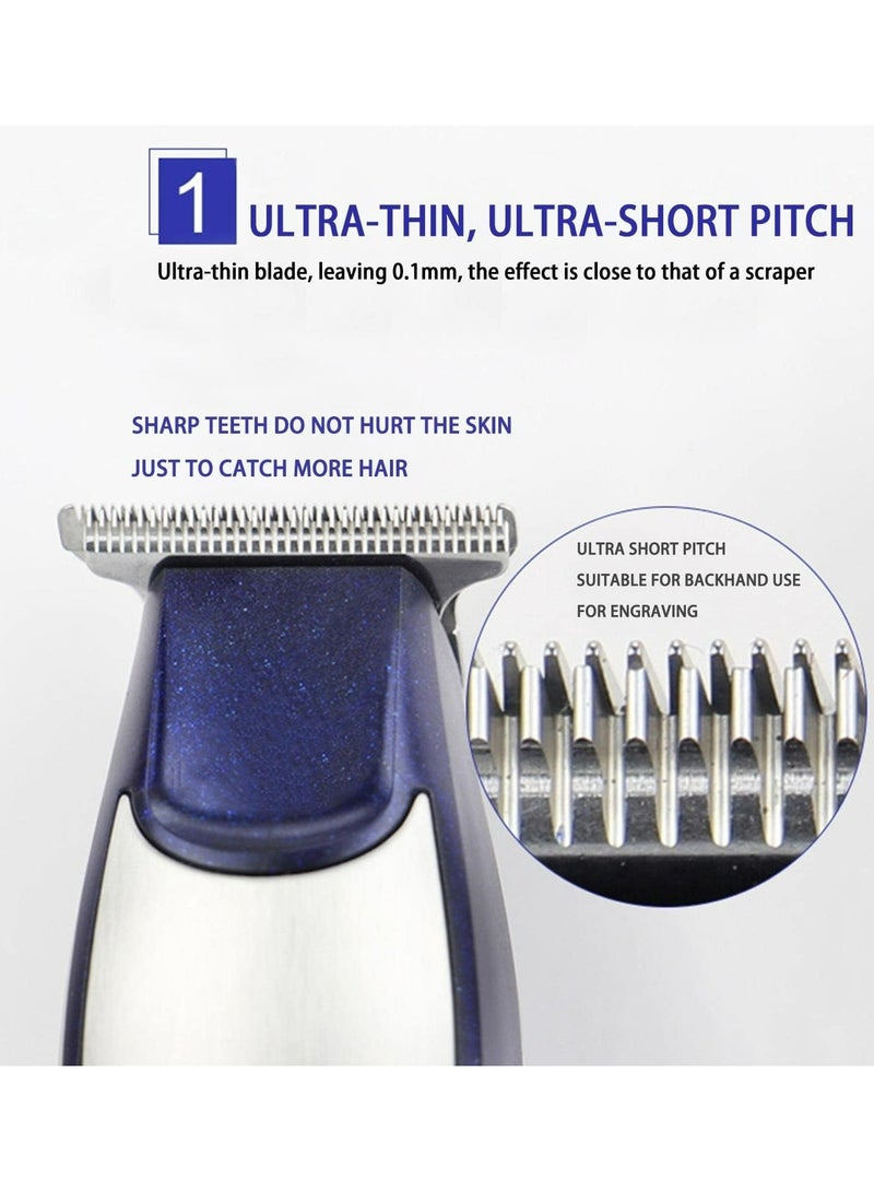 ماكينة قص الشعر للرجال ماكينة قص الشعر ذاتية التنصت مقاومة للماء وقابلة لإعادة الشحن عبر USB - Image 2