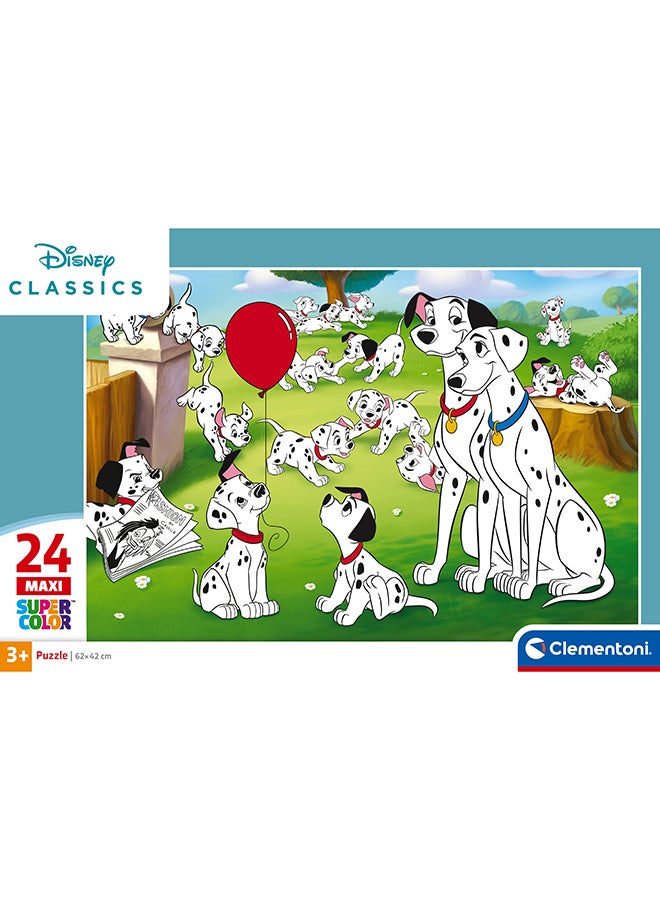 Clementoni 24 Piece Maxi Puzzle – Disney Classics | Kids Jigsaw Puzzle Large Pieces Age 3+ - Image 4