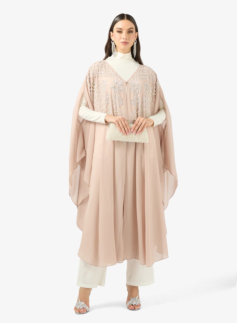 Khizana Embelished Abaya - Image 4