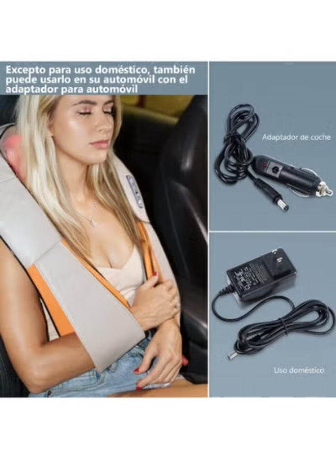 Back & Neck Massager Device – 4D Deep Tissue Electric Massage with Heat – Relaxing & Easy-to-Use for Daily Comfort - Image 4