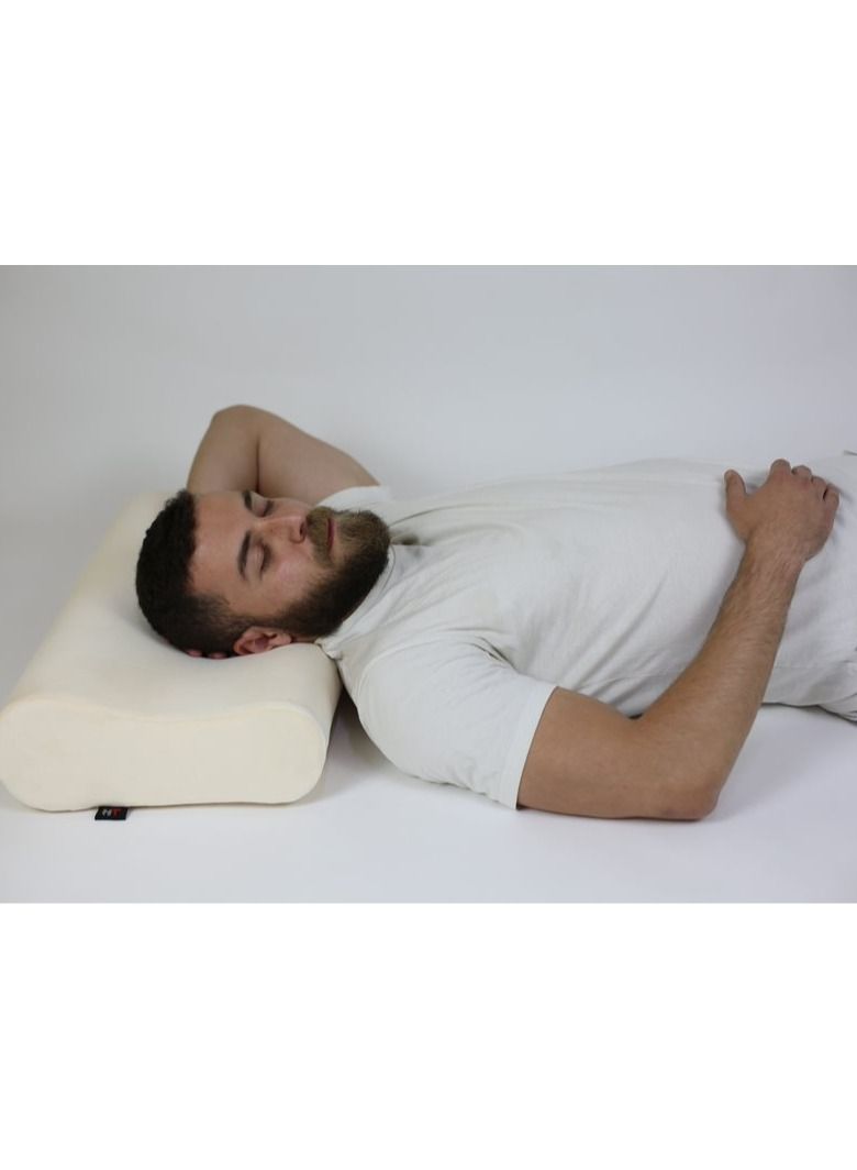 HT Medical neck pillow made of German memory foam to relieve and prevent neck pain - Image 3