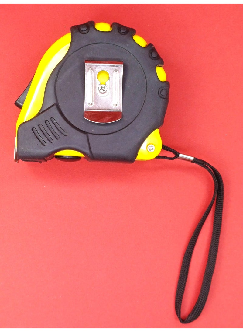 Dannio DN-772 7.5M Heavy Duty Measuring Tape 25mm Wide Steel Blade with Auto Lock & Impact Resistant Body for Professional & Home Use - Image 4