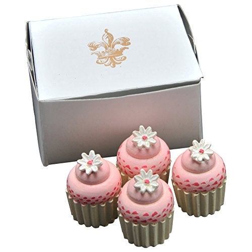 THE QUEEN'S TREASURES 18 Inch Doll Bakery Food Accessory, 4 Piece Mini Cupcakes Packaged with Authentic Bakery Box, Compatible with American Girl Pastry Bake Shop & Kitchen Furniture - Image 5