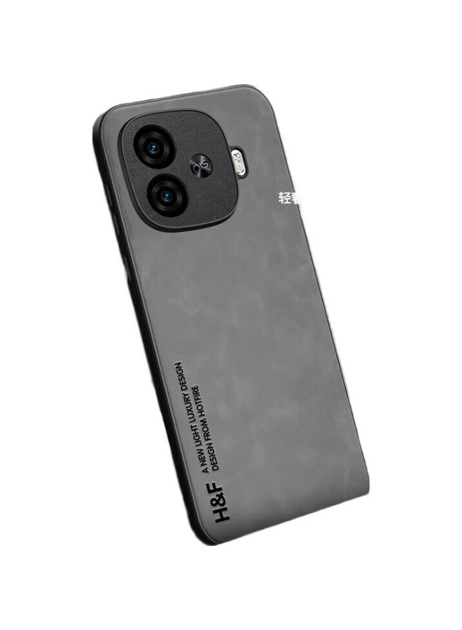 Hotfire Phone Case For Vivo Iqoo Z9 Turbo/Iqoo Z9 Turbo+, Upgraded Skin-Like Lambskin Matte Lens Full Protection Personalized Silicone Case - Dark Night Green - Image 3