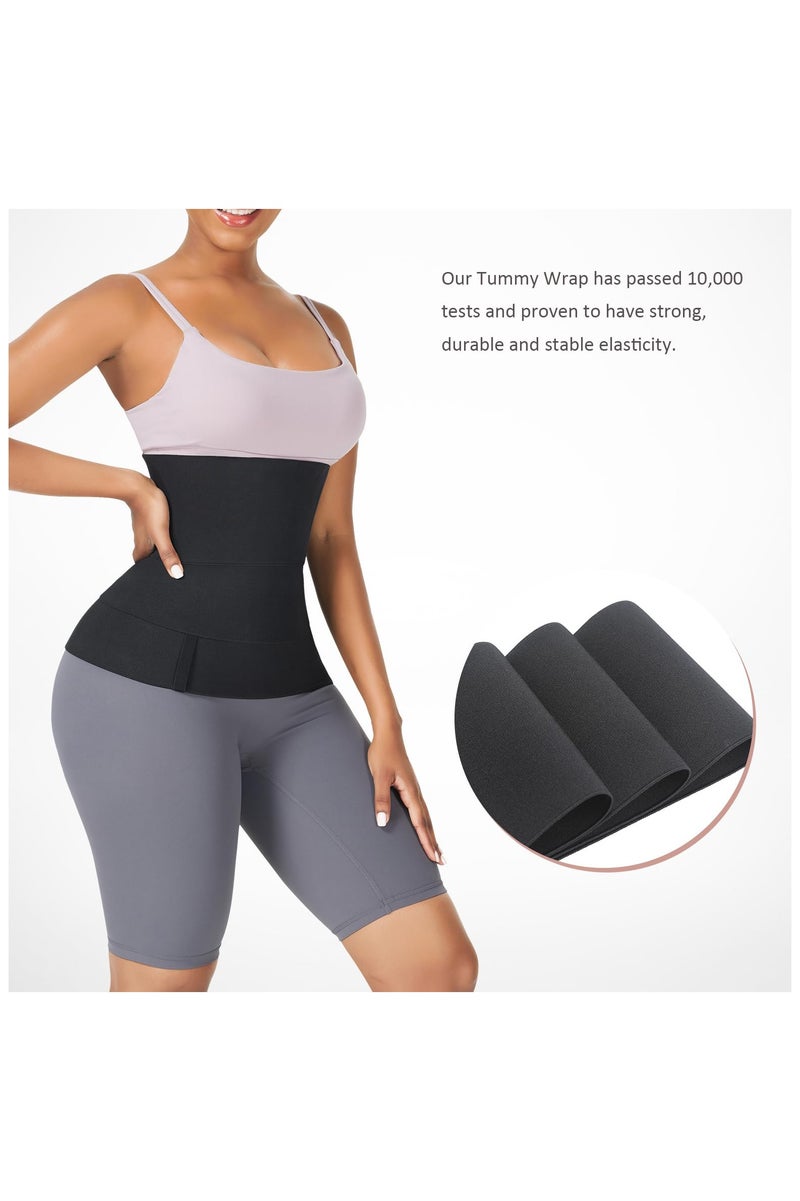 GNAFOTU Waist Trainer for Women Snatch Bandage,Waist Shapewear,Tummy Wraps Belly Body Shaper Waist Trimmer Belt,Width13cm, Length 4m - Image 5