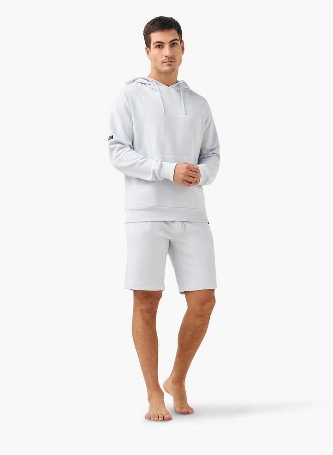 سبلاش فيڤ طقم هودي وشورت مطبوع