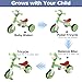 FZHZZ Toddler Balance Bike for Boys Girls Tricycle for Toddlers 15 Year Olds Toddler Tricycle with Light Music Front Kids Bicycle with Removable Pedal Birthday Gifts for 1 2 3 4 5 Year Green - Image 4