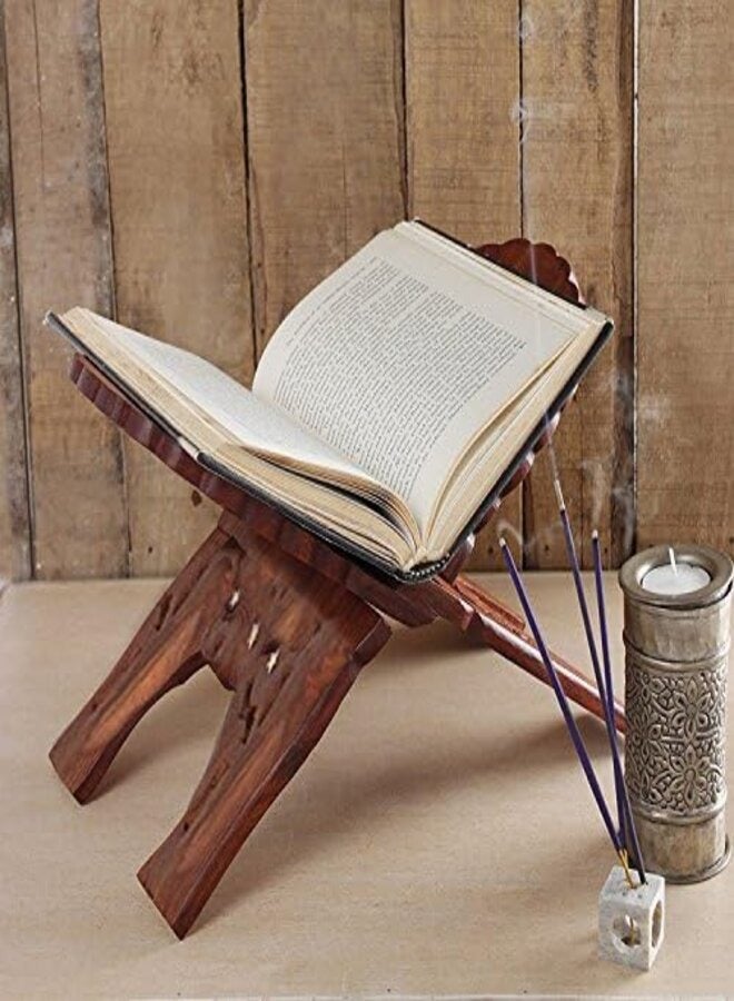 Rehal Quran Stand Folding Islamic Prayer Rack  - Image 2