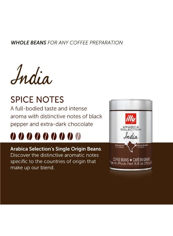 Illy Arabica Selection Single‑Origin Coffee Beans – Pack of 5 x 250g Cans (Colombia, Guatemala, Ethiopia, Brasile, India) - Image 4