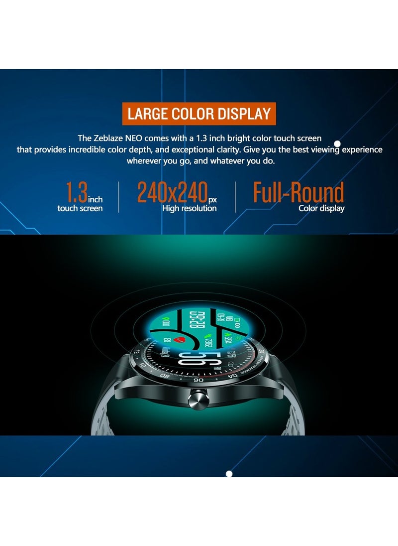 Zeblaze F210 ECG Smart Watch with Bluetooth Calling Bracelet Blood Pressure Exercise Tracking Heart Rate Blood Oxygen and Uric Acid Health Monitoring  - Image 4