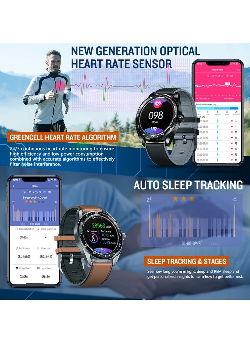 Zeblaze F210 ECG Smart Watch with Bluetooth Calling Bracelet Blood Pressure Exercise Tracking Heart Rate Blood Oxygen and Uric Acid Health Monitoring  - Image 5