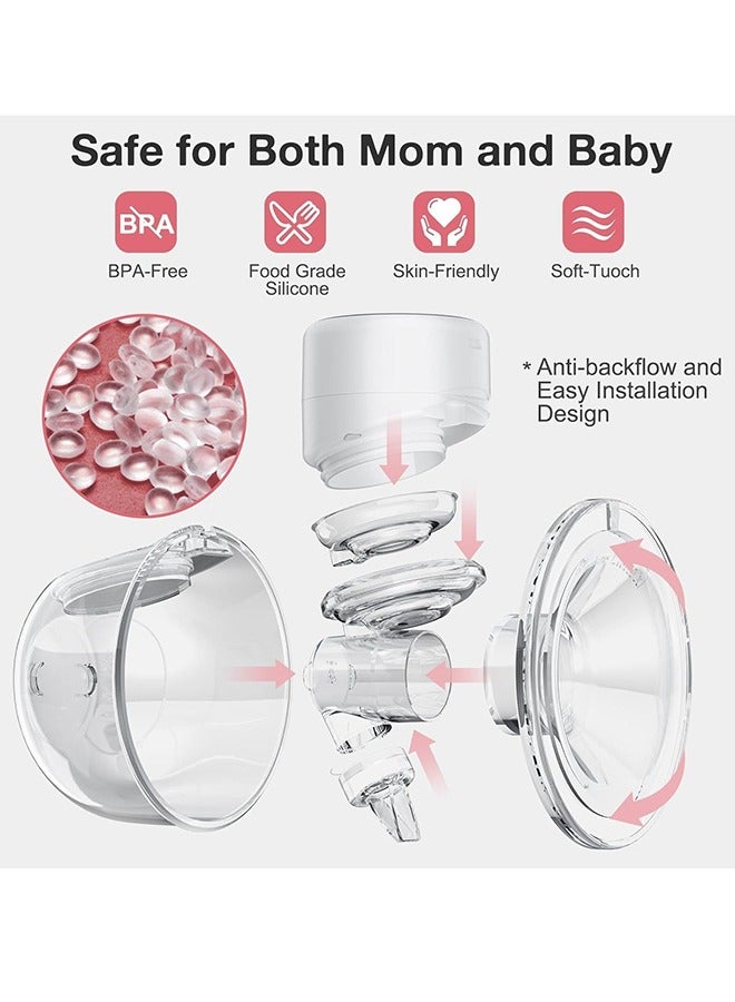 مضخة واحدة كهربائية S12A، محمولة، شاشة ذكية، 3 أوضاع، و12 مستوى - Image 3