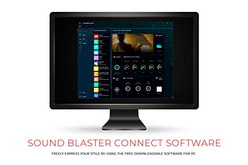 Creative ساوند بلاستر إكس جي 6 هاي-ريس 130dB 32بت/192kHz جيمنج دي إيه سي، بطاقة صوت خارجية عبر USB، دولبي ديجيتال، صوت محيطي افتراضي 7.1، تحكم في الصوت الجانبي/السماعات للكمبيوتر وأجهزة الألعاب - Image 5