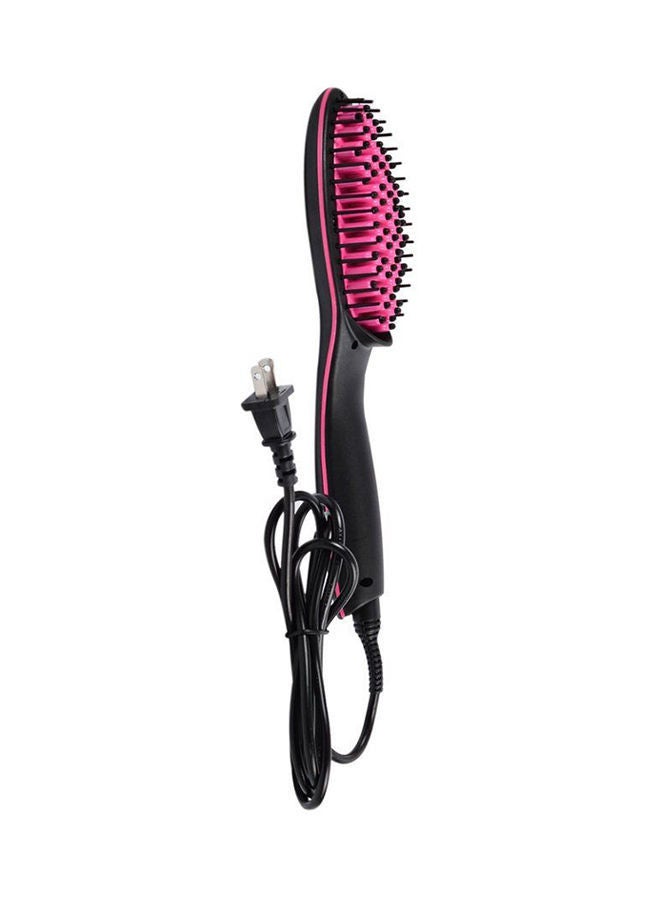 NIBEMINENT Professional LCD Display Fast Hair Straightener Brush - Image 1