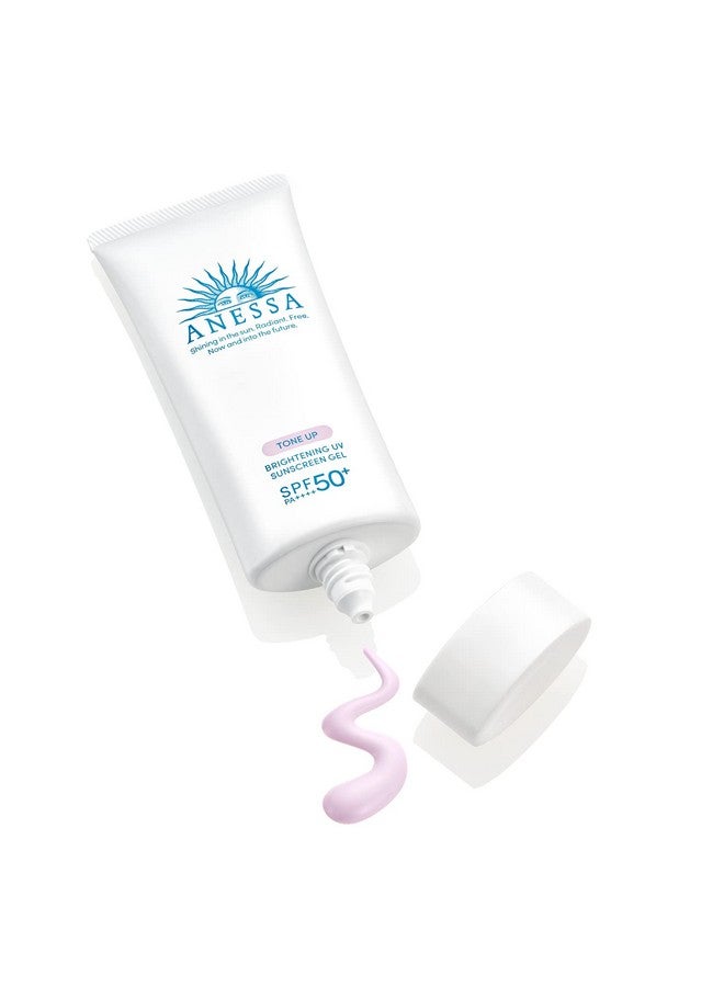 Anessa Tone Up Brightening Uv Sunscreen Gel Spf50+ Pa++++ 90G - Image 3