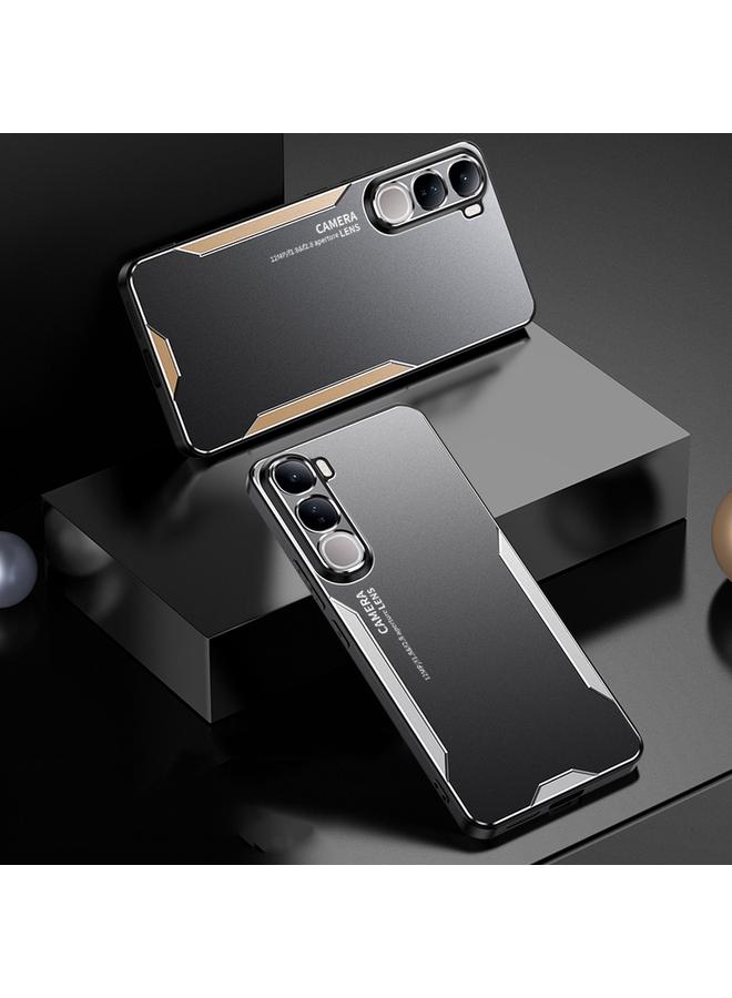 erorex Case For vivo V40 Lite Blade Series TPU Hybrid Metal Phone Case - Image 2