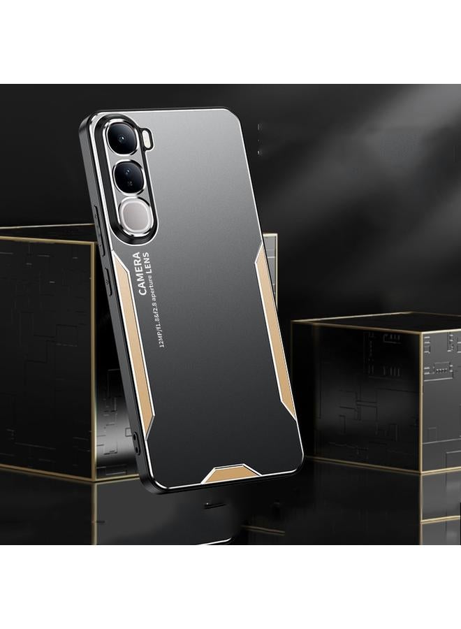 erorex Case For vivo V40 Lite Blade Series TPU Hybrid Metal Phone Case - Image 3