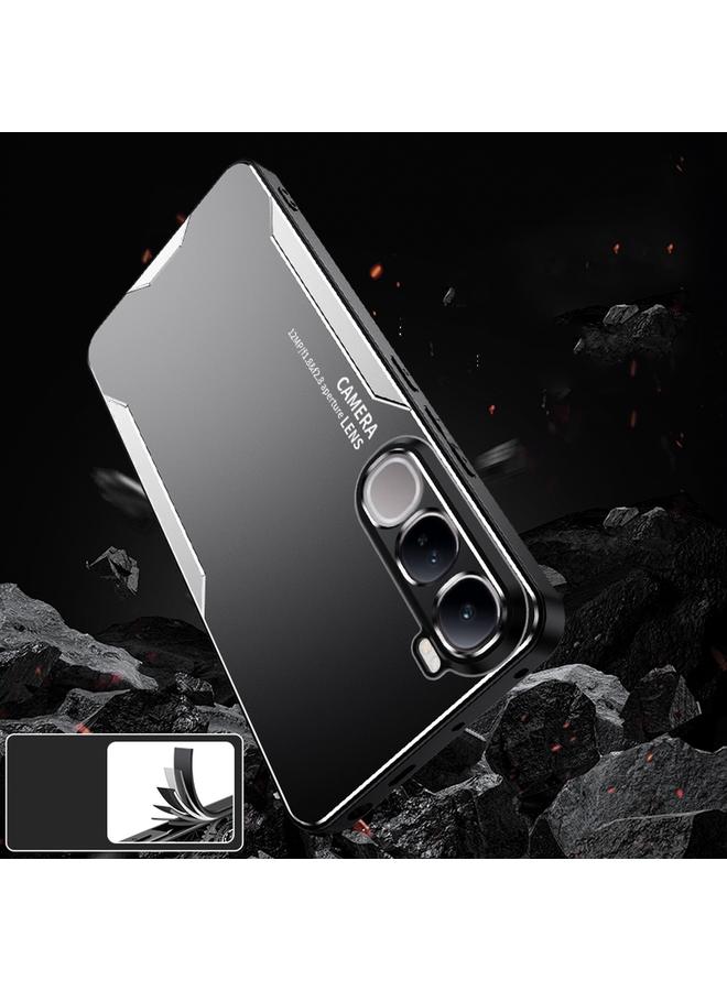 erorex Case For vivo V40 Lite Blade Series TPU Hybrid Metal Phone Case - Image 5