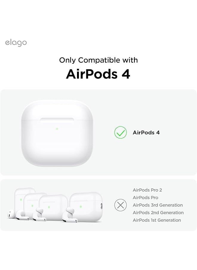 Elago - Armor Hang Compatible With Airpods 4 Case Cover 2024 With Carabiner Stone - Image 1