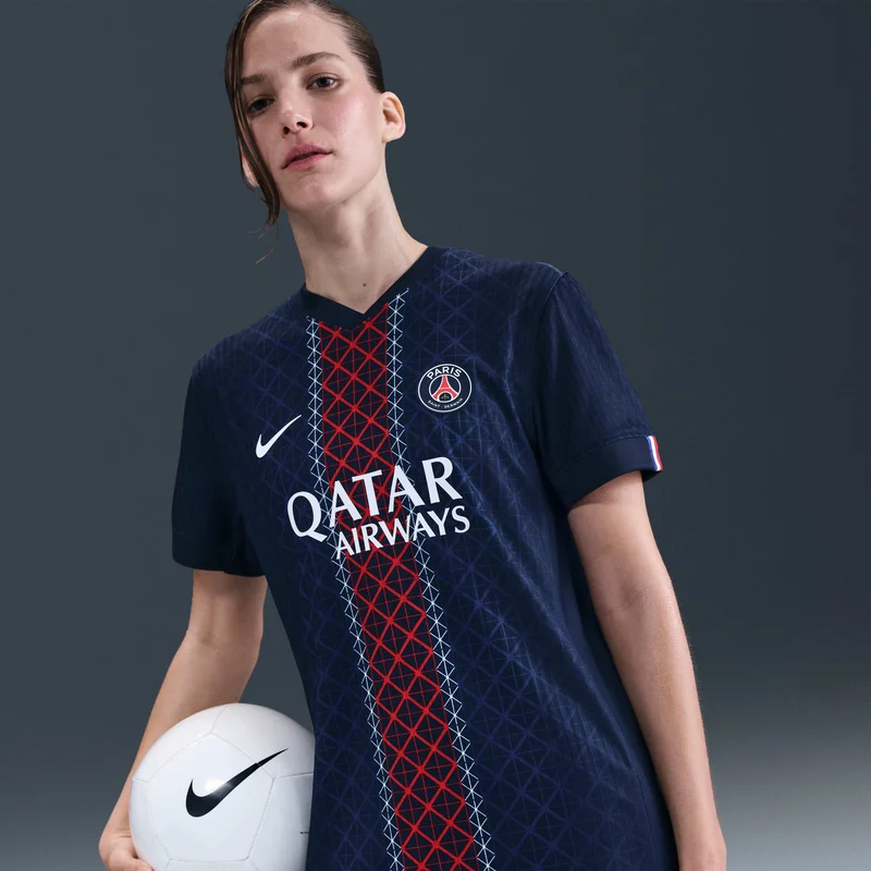 Women's Paris Saint-Germain 25/26 Home Authentic Football Jersey