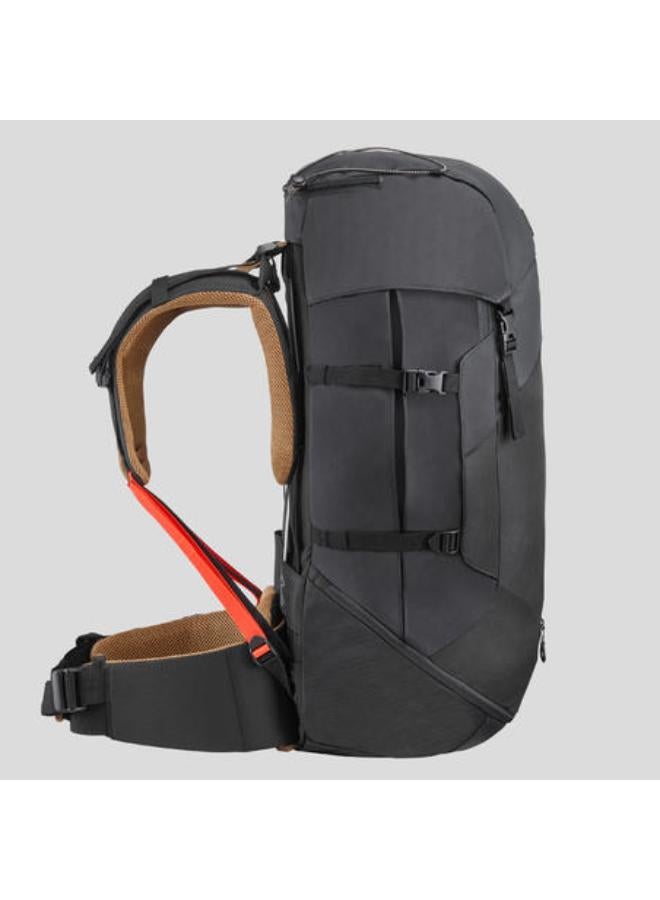 فوركلاز حقيبة الظهر للمشي لمسافات طويلة في الجبال للرجال | TREK 100 سعة 50 لتر- أسود  - Image 4