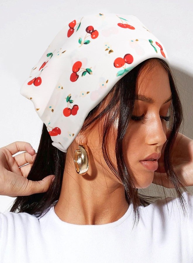 AWAYTR Elastic Hair Scarf Headband 3PCS Head Scarves with Clips Kerchief Hair Bandanas Headband for Women - Image 5