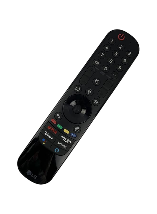 Ceybo OEM AN-MR21GA Magic Remote with Voice for LG Smart OLED TV 2021 Includes Netflix, Prime Video, Disney+, LG Channels HotKeys