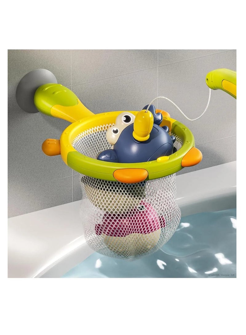 TUMAMA KIDS TUMAMA Magnetic Bath Fishing Toy Set for Toddlers with Rod, Net & 3 Fish, Non-toxic BPA-Free ABS, Enhance Coordination Skills - Image 4