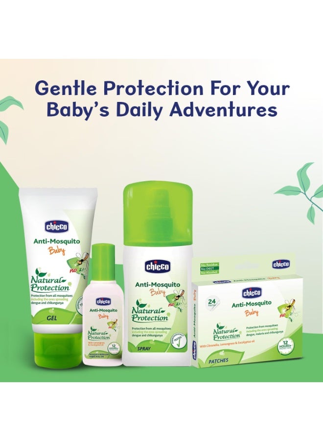 Chicco Anti-Mosquito Gel for Babies, Protects Against Dengue, Malaria and Chikungunya, DEET Free, Dermatologically Tested (100ml) - Image 3