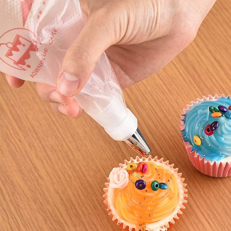 Professional Cake Decorating Set Complete Icing Piping Kit with Versatile Frosting Tools for Bakers Pastry Chefs Baking Enthusiasts  - Image 4