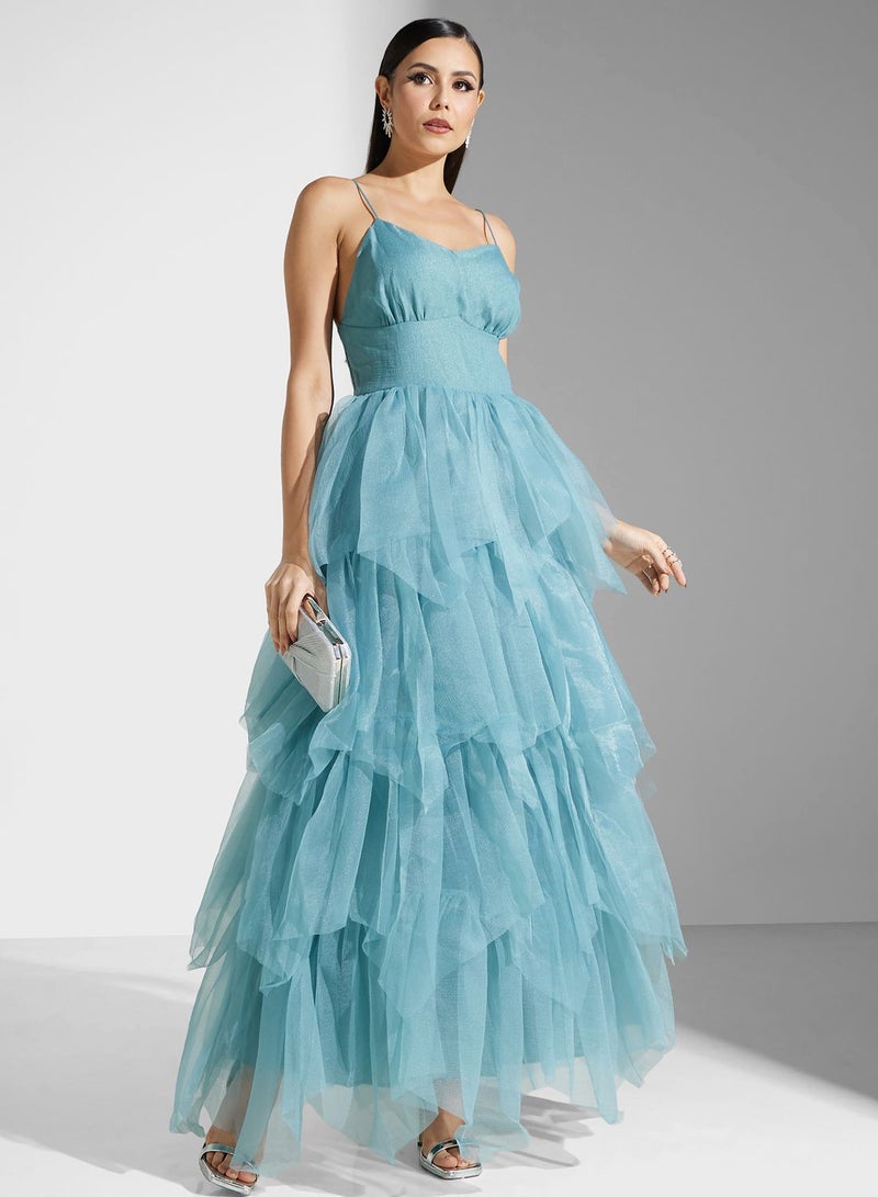 True Decadence Tiered Tulle Dress - Image 1