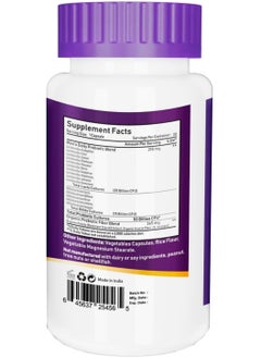 NBL Natural Probiotics for Men 50 Billion CFU 15 Probiotics And Organic Prebiotic Fiber for Digestive, Colon & Immune Support, Daily Gas Relief, 30 Capsules  - Image 2