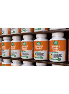 Whole Nature Liposomal Vitamin C Supplement Pills 1200 mg - High Absorption 180 Vegan Capsules Fat Soluble Vit C, Maximum Strength Immune System and Collagen Booster, Sunflower Lecithin , lypo spheric  - Image 5