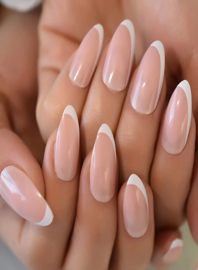 Gush Beauty Press On Nails | Reusable Nail Extensions | Artificial Fake Nails Set | For women (Champagne - Medium Round) - Image 2