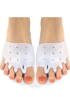 SYOSI Gel Metatarsal Pads, Ball of Foot Cushions with Breathable Honeycomb Toe Separator Neuroma Callus Metatarsal Foot Pain Relief Bunion Forefoot Cushioning Relief Women 3Pairs  - Image 1