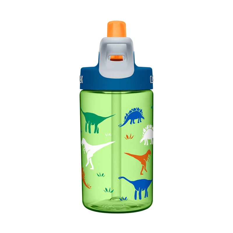 CamelBak Eddy Kids Big Bite Valve Straw Water Bottle Dinorama, 12oz - Image 4