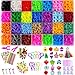 YITOHOP 12080 Loom Bands Set Rubber Bands for Bracelet Making Kit DIY Arts  Crafts Idea Friendship Bracelet Birthday Gift Kits for Kids Girls Boys Creative Art Crafts - Image 4