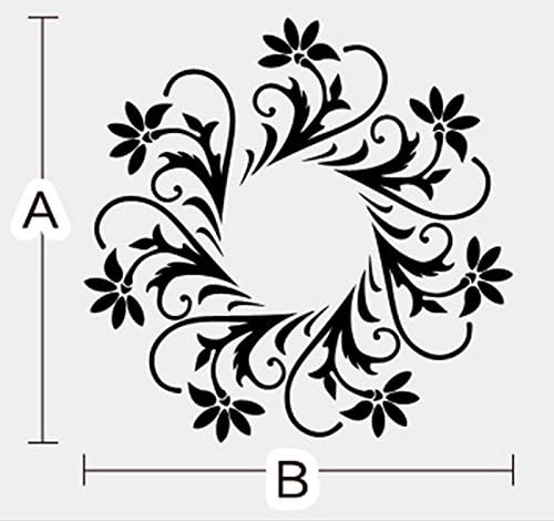 MEYA European Mirror Sticker for ceilling Decoration DIY Top ceilling Mirror Wall Sticker top Lighting The Ceiling Chandelier Around Decorative Mirror Frame Sticker - Image 2