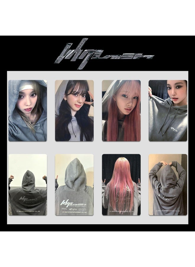 NIBEMINENT 4 Pcs Kpop AESPA Whiplash Lomo Cards Card For Fans Collection Gifts - Image 1