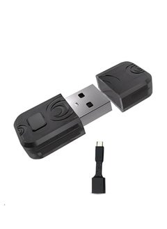 ماركة غير محددة متوافق مع PS5 سماعة لاسلكية محول الارسال دعم PS5 / PS4 / سويتش / PC استقبال لاسلكية بلوتوث محول  - Image 1