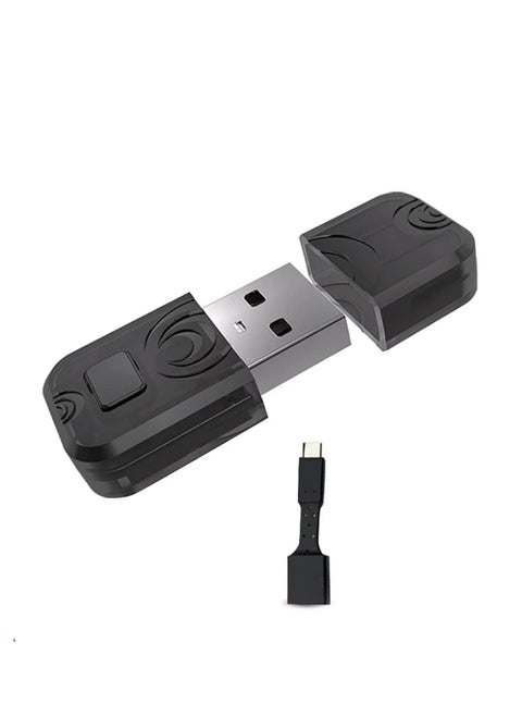 Compatible With PS5 Bluetooth Wireless Headset Adapter Transmitter Support PS5/PS4/ SWITCH/PC Wireless Bluetooth Receiver Adapter