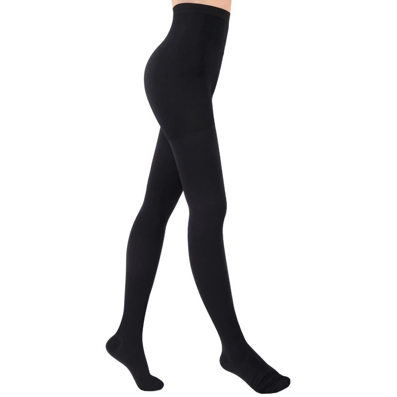 Ktinnead Compression Pantyhose for Women and Men, Closed Toe Medical Compression Stockings, 20-30 mmHg Graduated Compression Pantyhose - Image 2