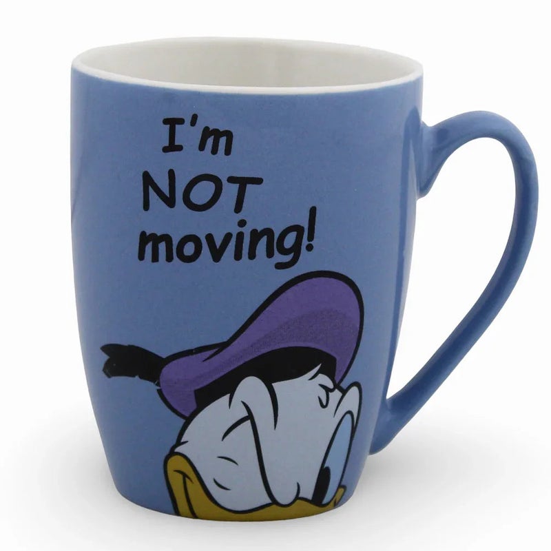 OKO Porcelain Mug – Purple with Donald Duck Print - Image 1