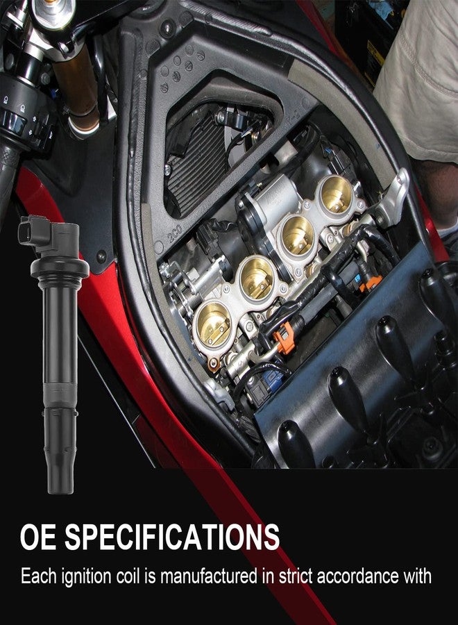 MINSTAR Ignition Coil ASSY For Yamaha YZF-R1 2007 2008, YZF-R6 1999-2002 - Image 2